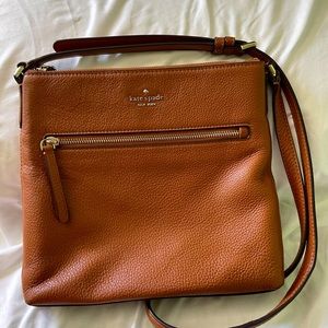 Used Kate Spade leather cross body bag
